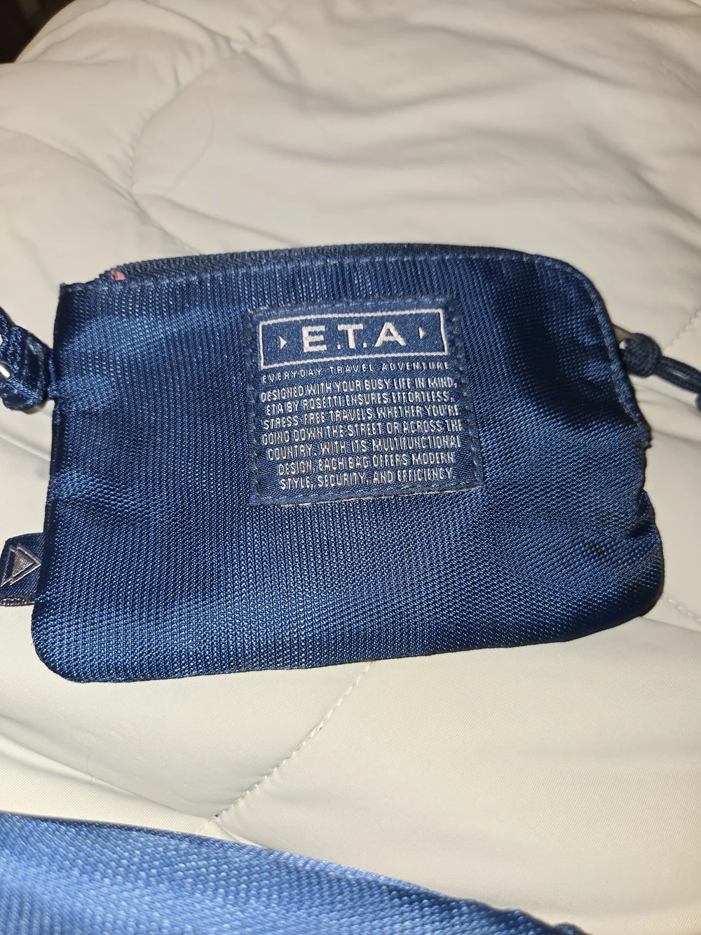 E.T.A. By Rosetti Blue And Orange Tote. Durable Material With Lots Of Pockets!